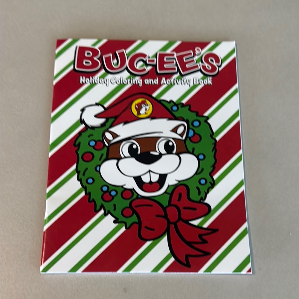 Holiday Coloring and Activity Book - Red, Green, White